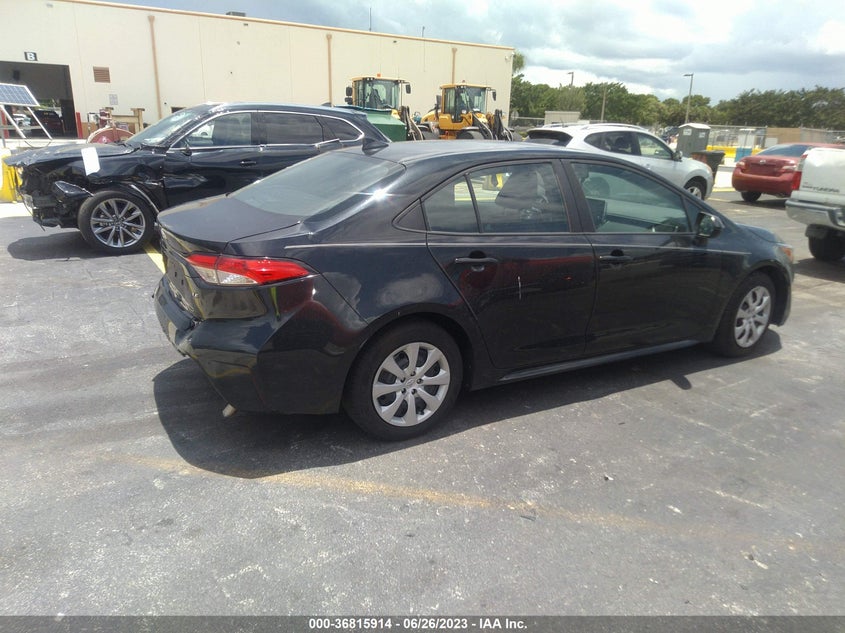 VIN 5YFEPMAE4MP170442 2021 TOYOTA COROLLA LE