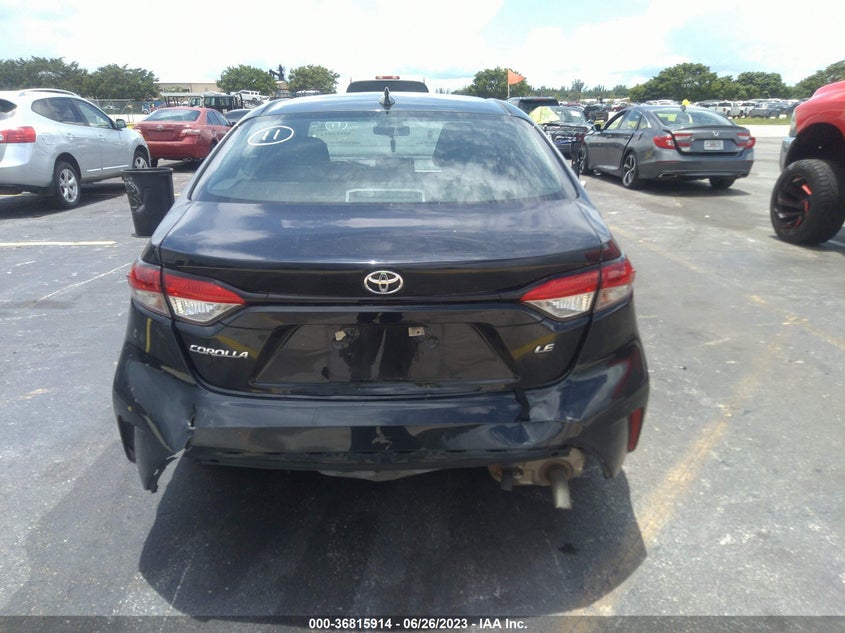 VIN 5YFEPMAE4MP170442 2021 TOYOTA COROLLA LE