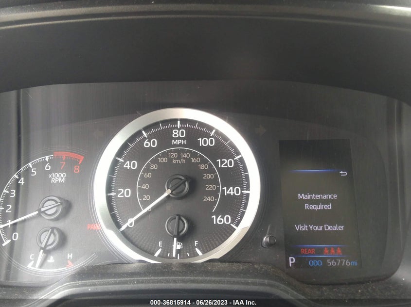 VIN 5YFEPMAE4MP170442 2021 TOYOTA COROLLA LE