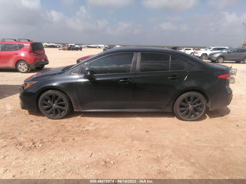 2020 TOYOTA COROLLA SE/NIGHTSHADE - 5YFS4RCE6LP052333