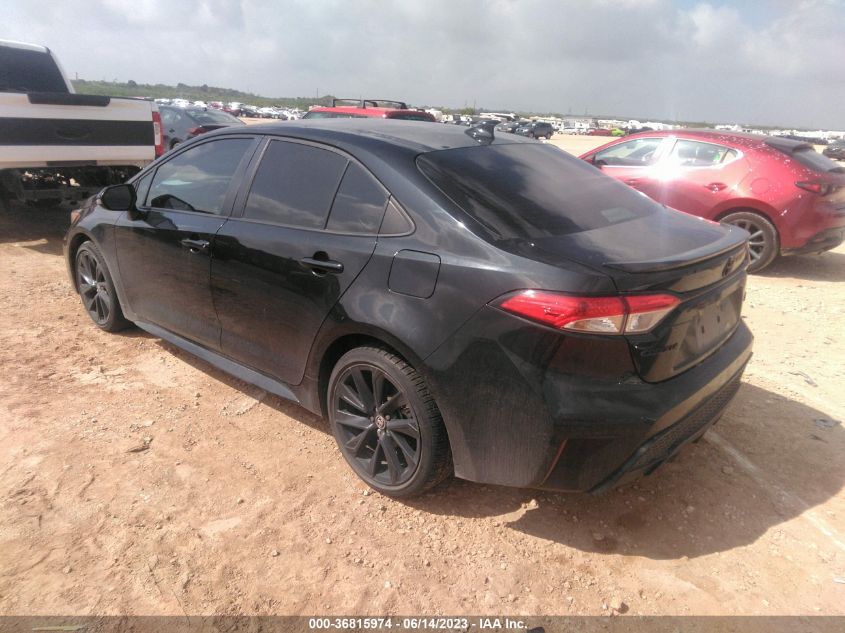 2020 TOYOTA COROLLA SE/NIGHTSHADE - 5YFS4RCE6LP052333