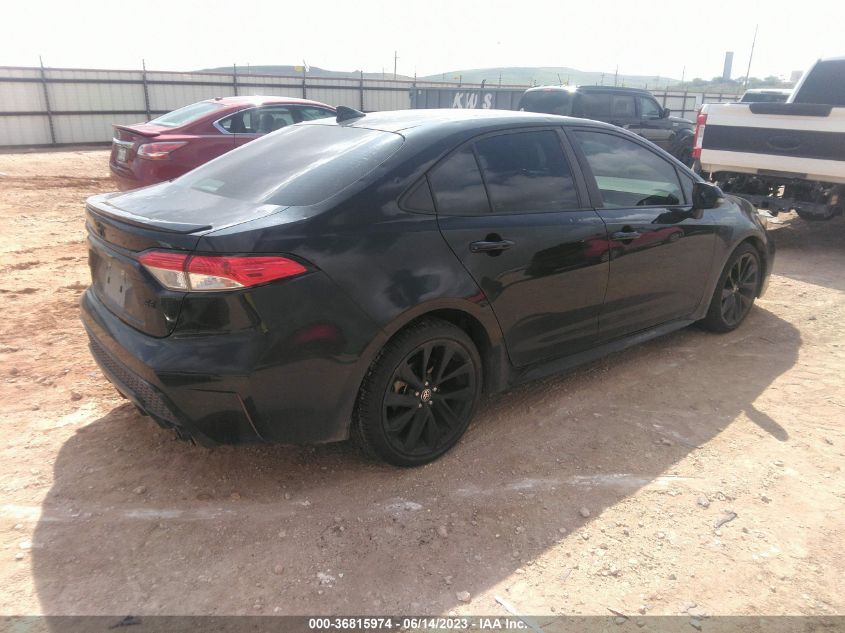 2020 TOYOTA COROLLA SE/NIGHTSHADE - 5YFS4RCE6LP052333