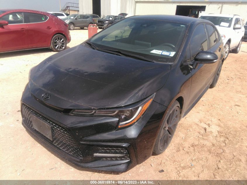 2020 TOYOTA COROLLA SE/NIGHTSHADE - 5YFS4RCE6LP052333