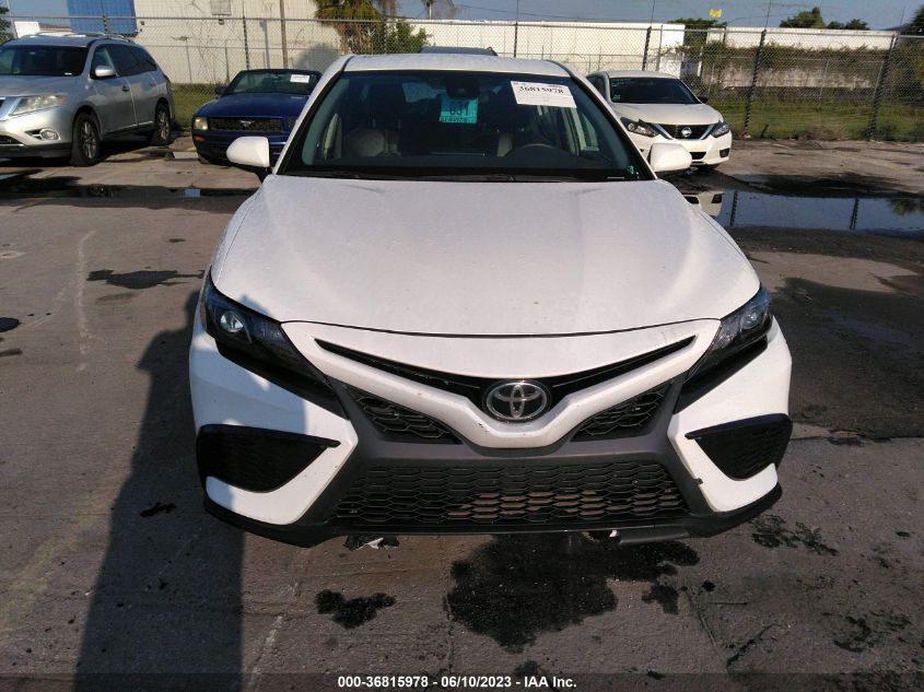 2021 TOYOTA CAMRY SE - 4T1G11AK3MU444534