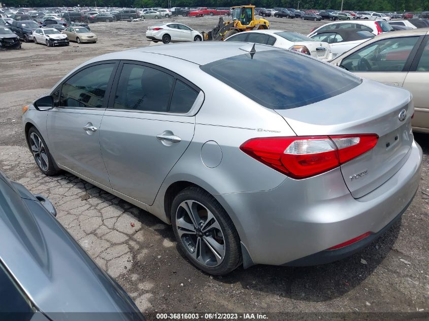 2014 KIA FORTE EX - KNAFX4A86E5120233