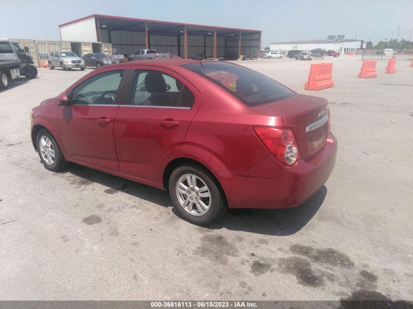 2013 CHEVROLET SONIC LT - 1G1JC5SH0D4114177