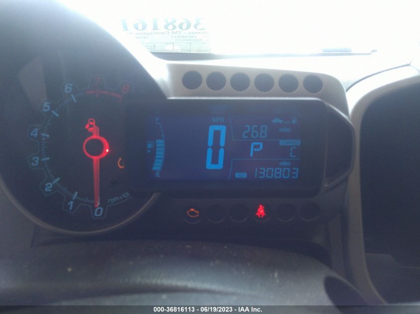 2013 CHEVROLET SONIC LT - 1G1JC5SH0D4114177