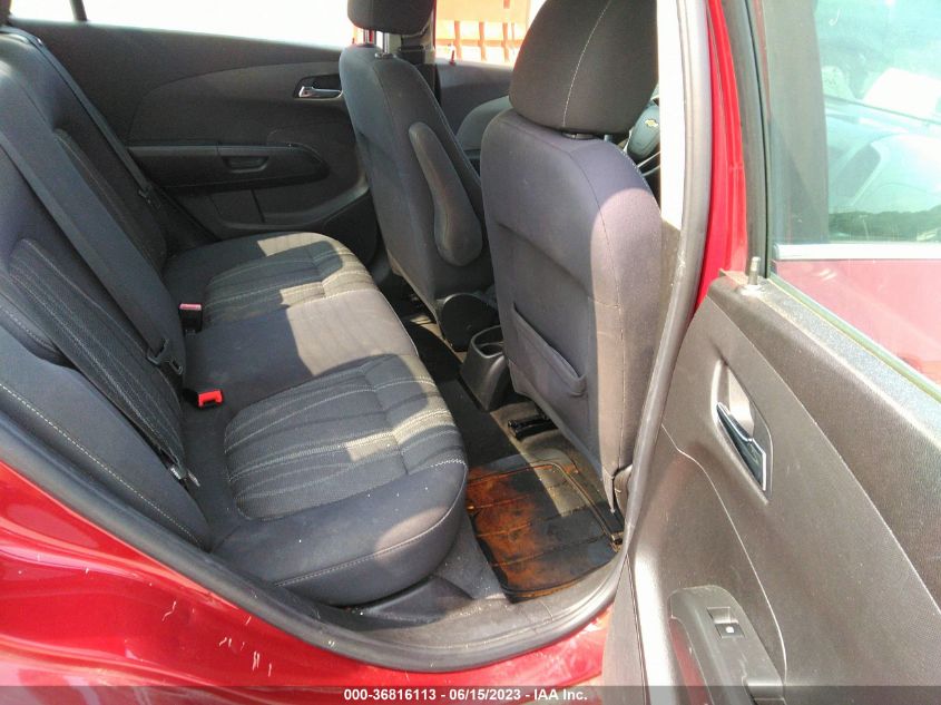 2013 CHEVROLET SONIC LT - 1G1JC5SH0D4114177
