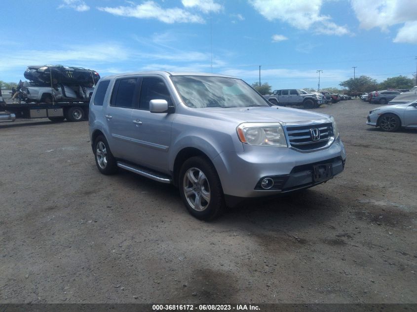 2014 HONDA PILOT EX-L - 5FNYF3H54EB008727