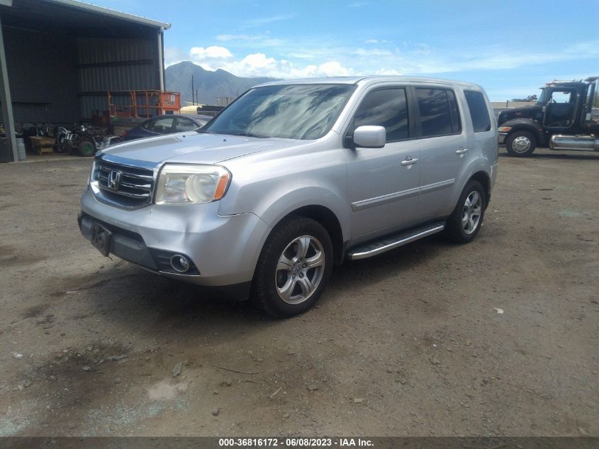 2014 HONDA PILOT EX-L - 5FNYF3H54EB008727