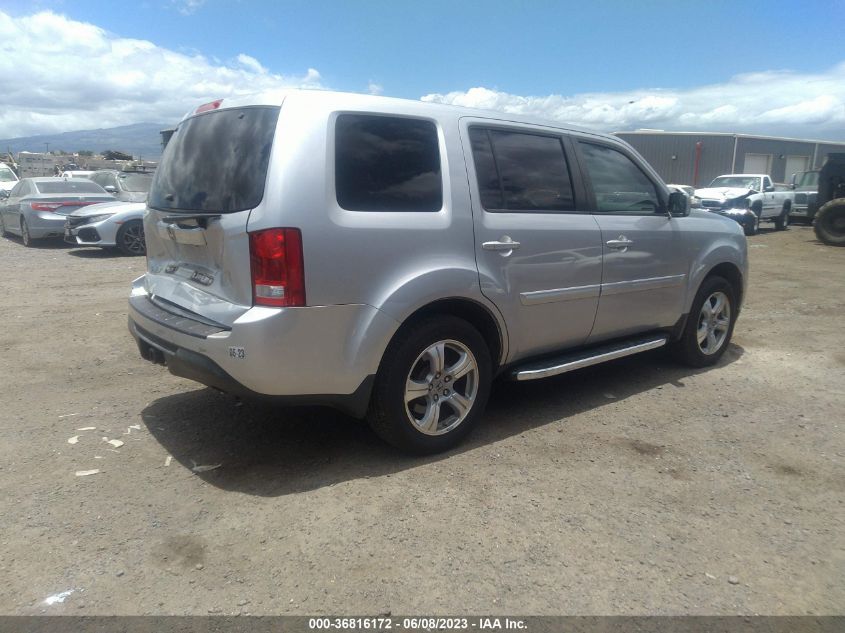 2014 HONDA PILOT EX-L - 5FNYF3H54EB008727