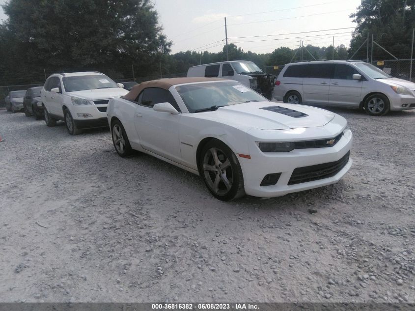 2015 CHEVROLET CAMARO SS - 2G1FK3DJXF9273513