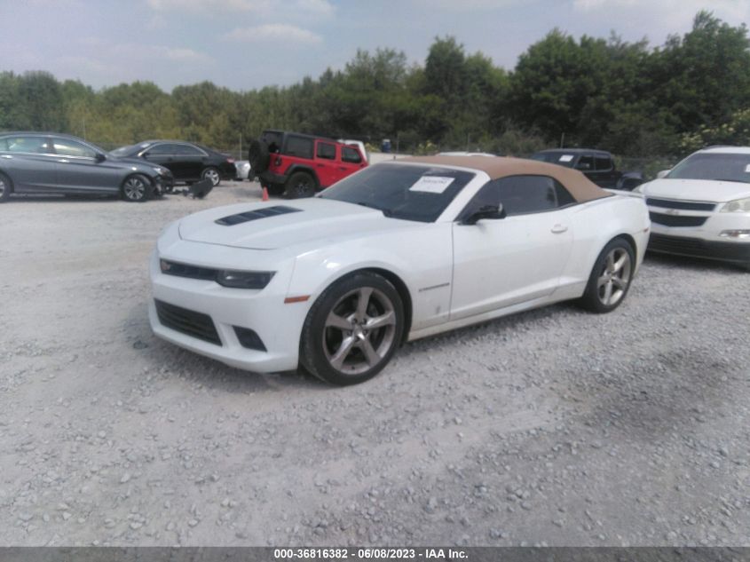 2015 CHEVROLET CAMARO SS - 2G1FK3DJXF9273513