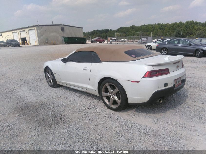 2015 CHEVROLET CAMARO SS - 2G1FK3DJXF9273513
