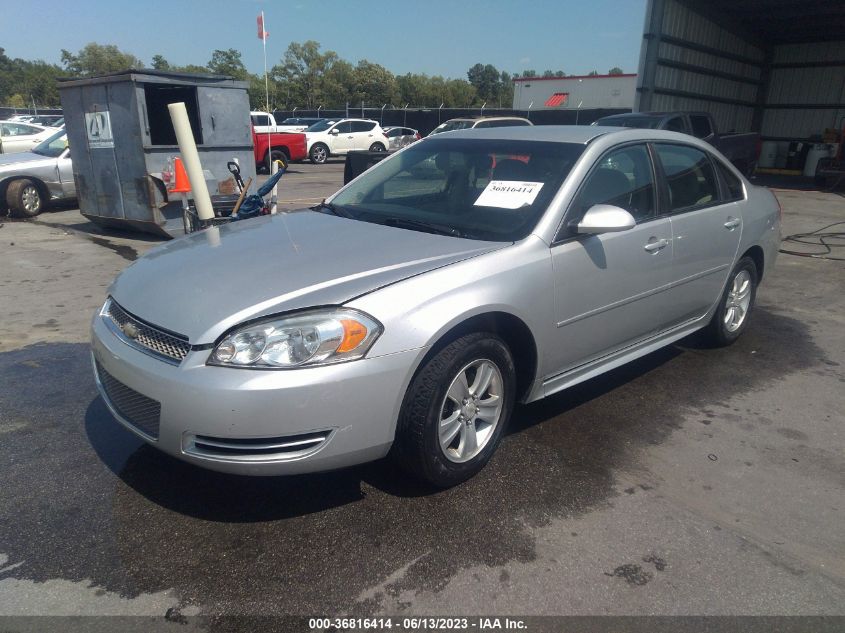 2013 CHEVROLET IMPALA LS - 2G1WF5E32D1110446