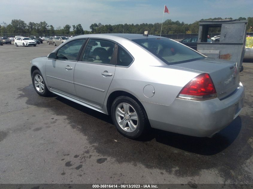 2013 CHEVROLET IMPALA LS - 2G1WF5E32D1110446