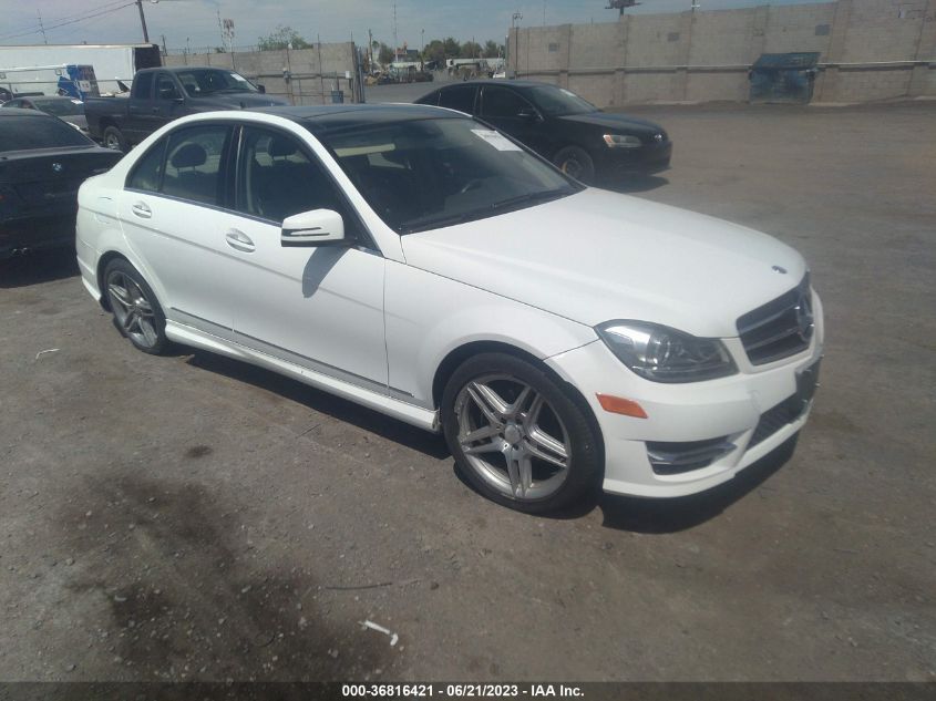 2014 MERCEDES-BENZ C-CLASS C 250 - WDDGF4HB2ER309794