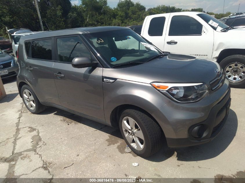 2018 KIA SOUL BASE - KNDJN2A29J7521048