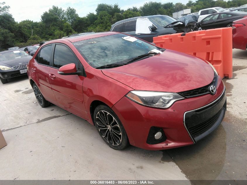 2014 TOYOTA COROLLA L/LE/S/S PLUS/LE PLUS - 2T1BURHE1EC088118