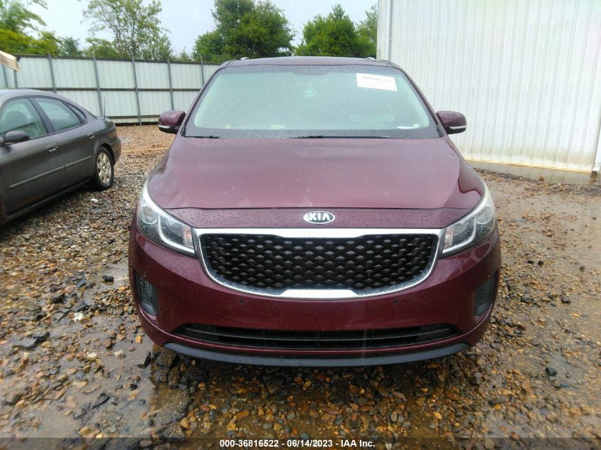 2017 KIA SEDONA LX - KNDMB5C19H6282144