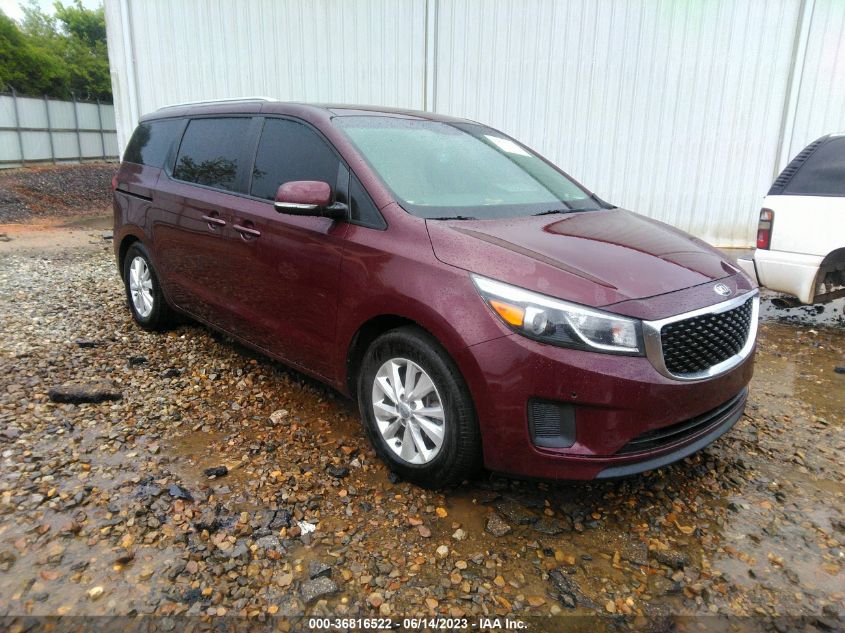 2017 KIA SEDONA LX - KNDMB5C19H6282144