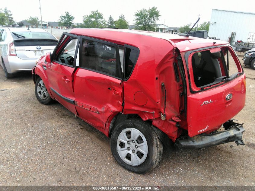 2013 KIA SOUL BASE - KNDJT2A53D7593545