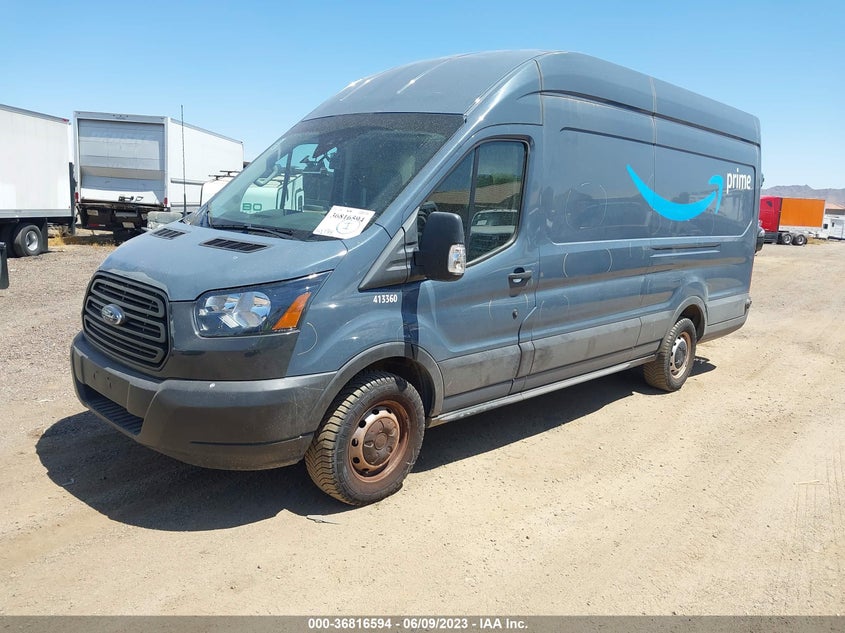 VIN 1FTYR3XM4KKB29417 2019 FORD TRANSIT VAN