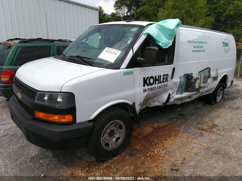 2018 CHEVROLET EXPRESS CARGO VAN - 1GCZGHFG8J1337159