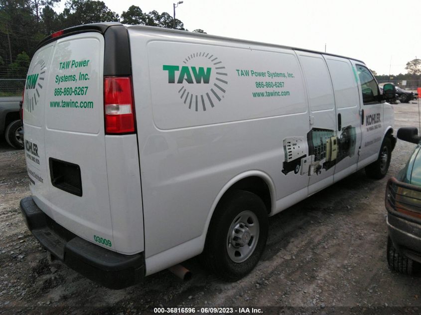 2018 CHEVROLET EXPRESS CARGO VAN - 1GCZGHFG8J1337159