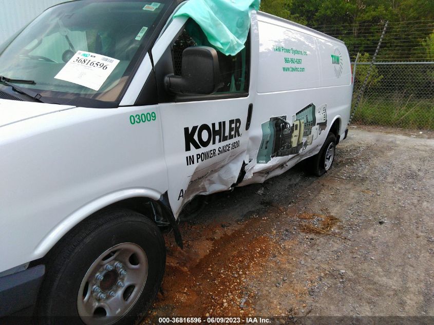 2018 CHEVROLET EXPRESS CARGO VAN - 1GCZGHFG8J1337159