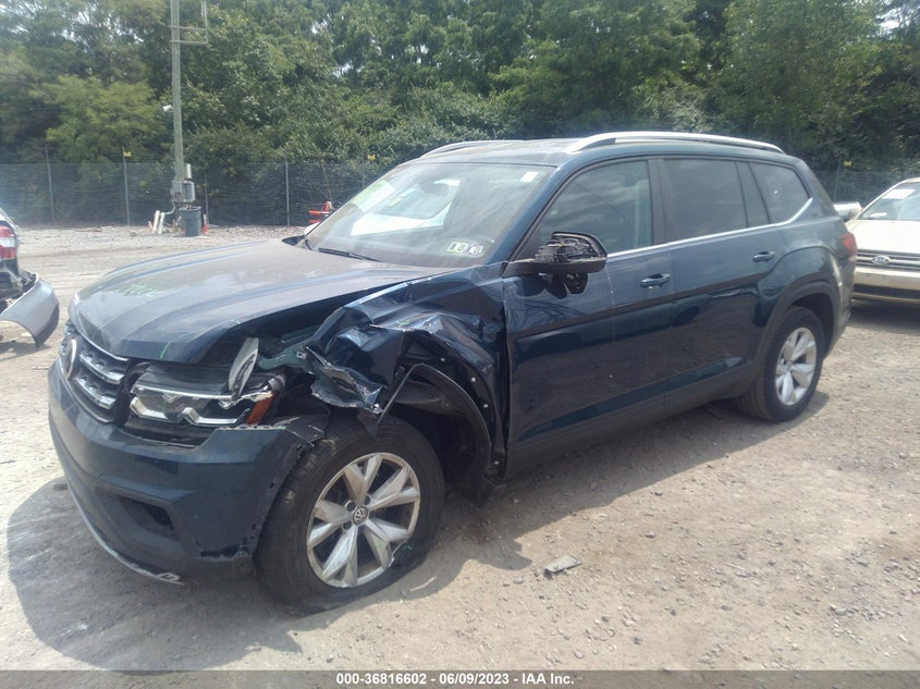 VIN 1V2LR2CA2KC511406 2019 VOLKSWAGEN ATLAS SE