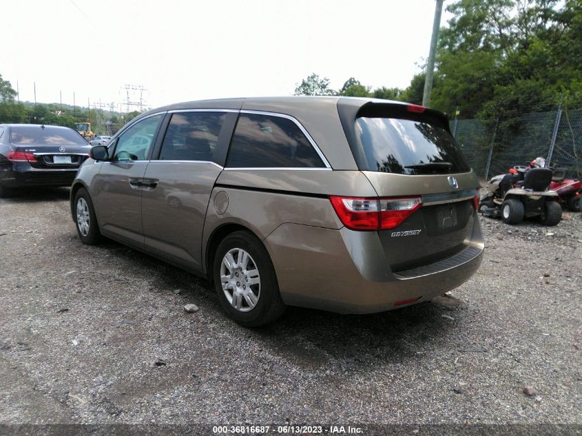 2013 HONDA ODYSSEY LX - 5FNRL5H2XDB045598