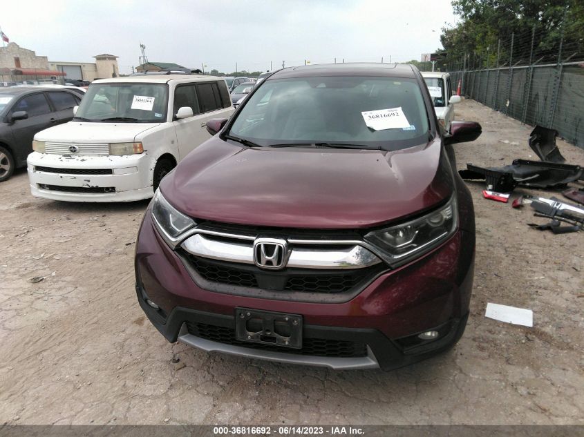 2018 HONDA CR-V EX - 7FARW1H50JE052831