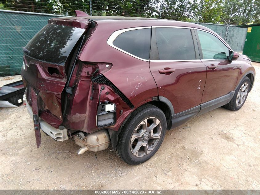 2018 HONDA CR-V EX - 7FARW1H50JE052831