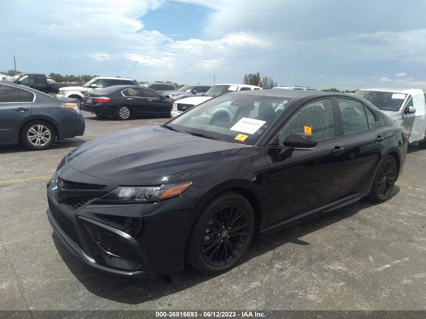 2022 TOYOTA CAMRY SE - 4T1G11AKXNU029163