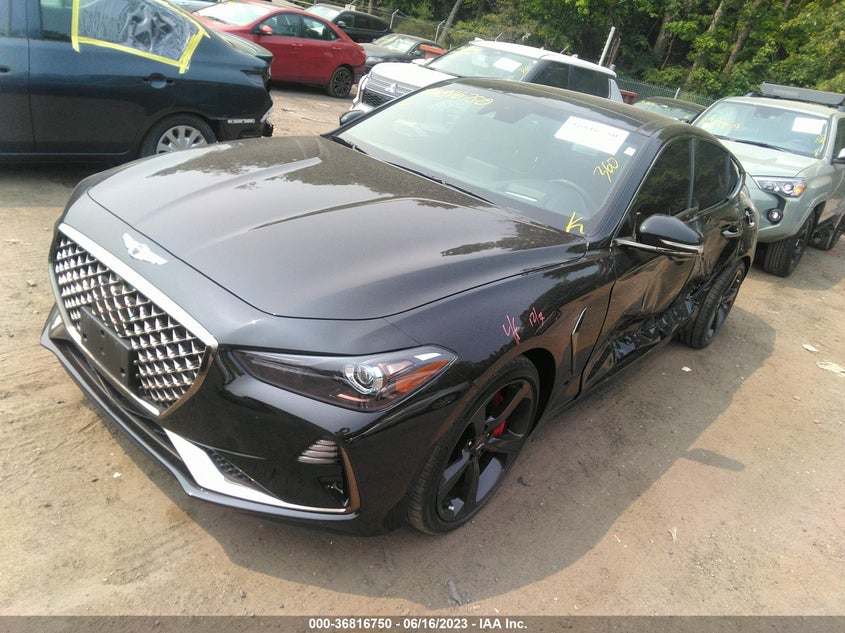VIN KMTG34LE9MU076370 2021 GENESIS G70 3.3T
