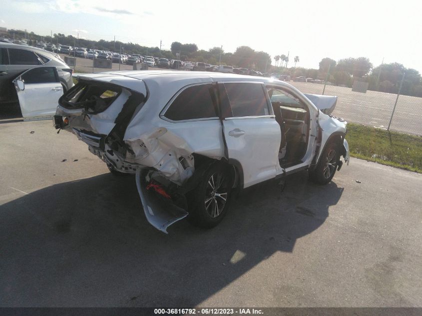 2019 TOYOTA HIGHLANDER LE - 5TDZZRFH1KS339879