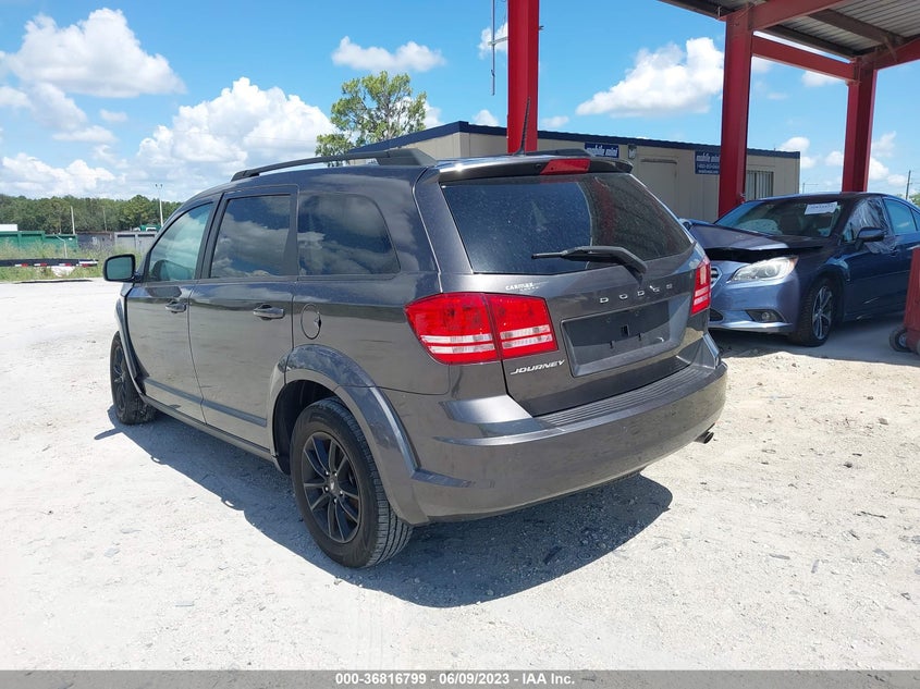 VIN 3C4PDCAB7LT278468 2020 DODGE JOURNEY SE