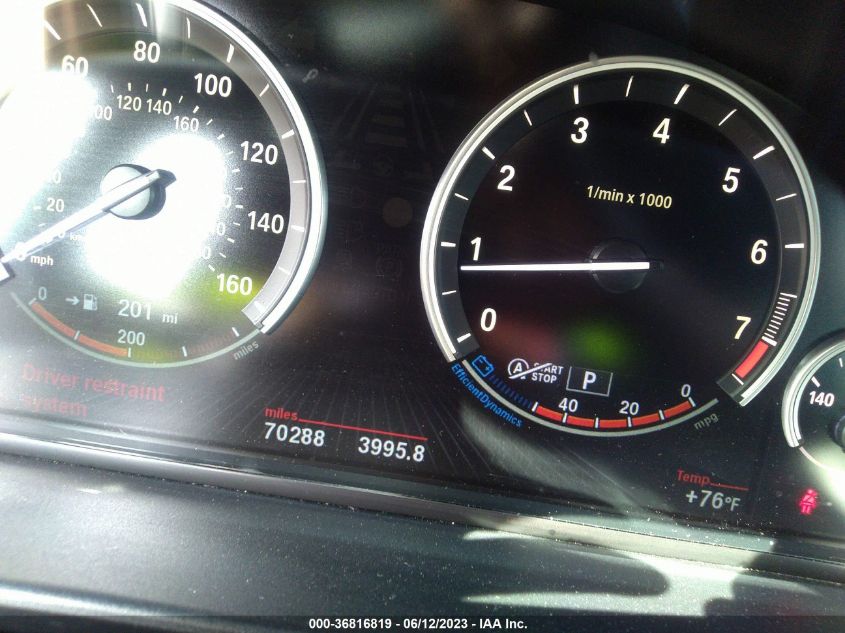 2016 BMW 5 SERIES 550I - WBAKN9C5XGD962764