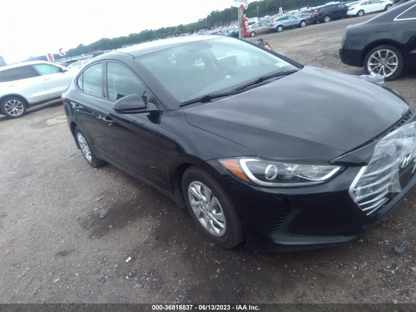 2018 HYUNDAI ELANTRA SE - 5NPD74LF8JH301012