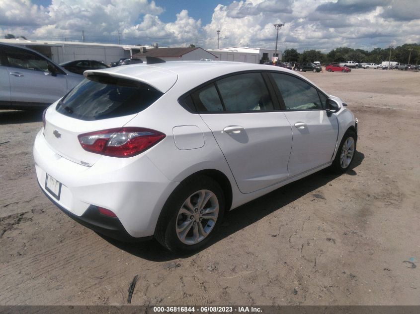 2019 CHEVROLET CRUZE LS - 3G1BC6SM2KS601952