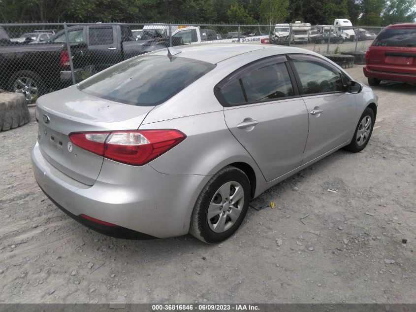 2014 KIA FORTE LX - KNAFK4A61E5139673