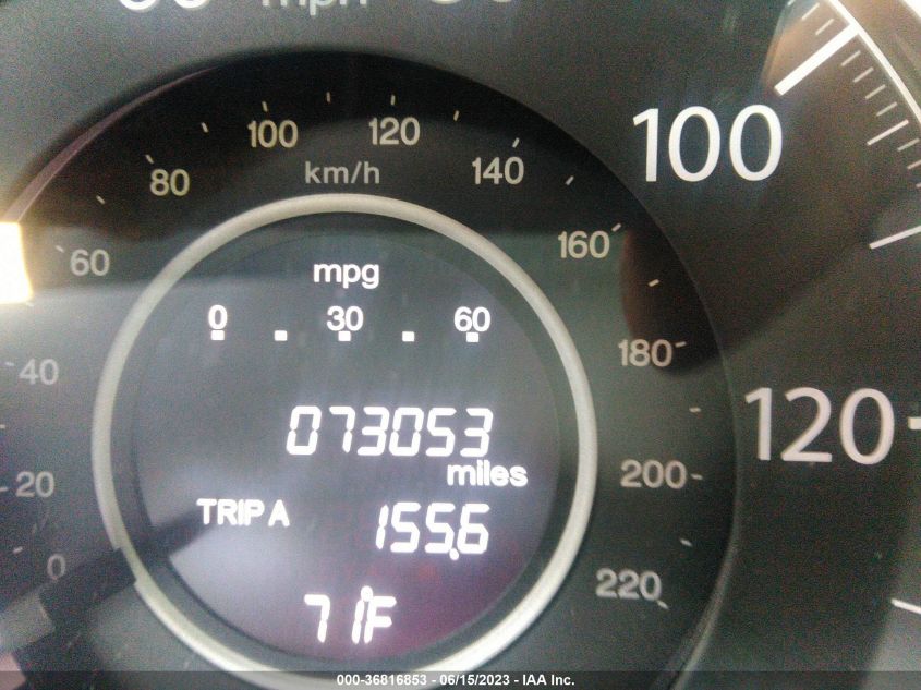 2013 HONDA CR-V EX-L - 5J6RM4H73DL053553