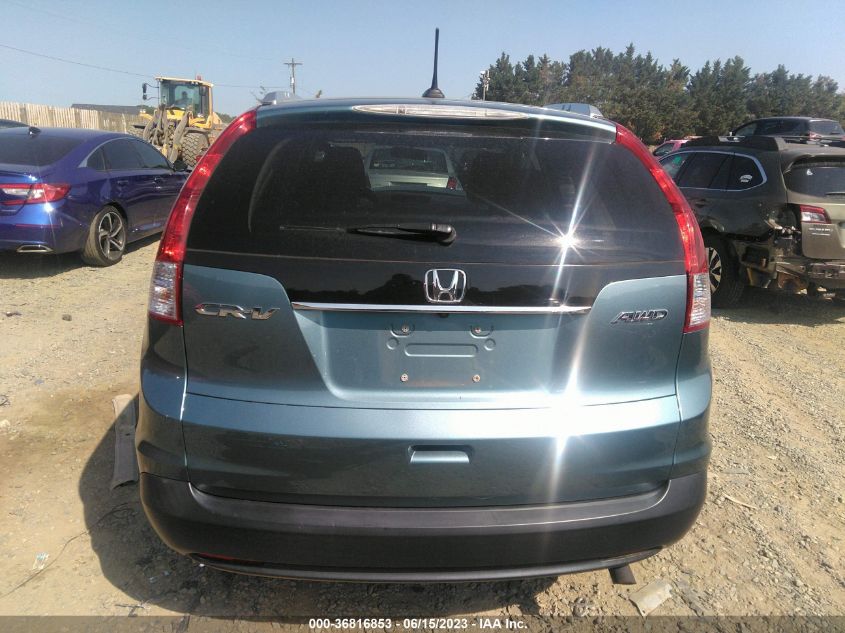 2013 HONDA CR-V EX-L - 5J6RM4H73DL053553