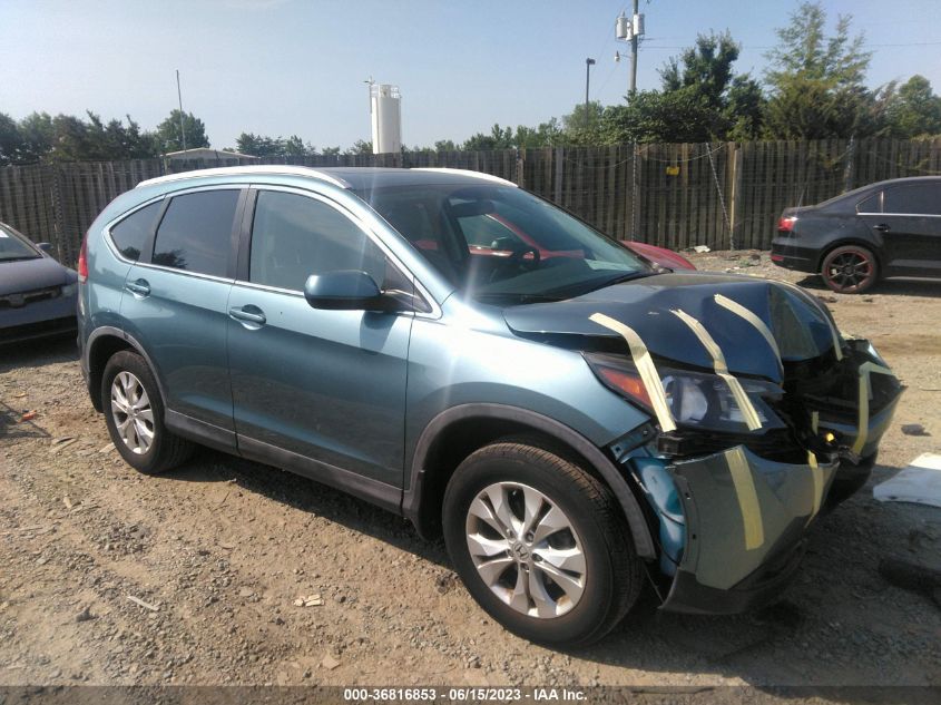 2013 HONDA CR-V EX-L - 5J6RM4H73DL053553