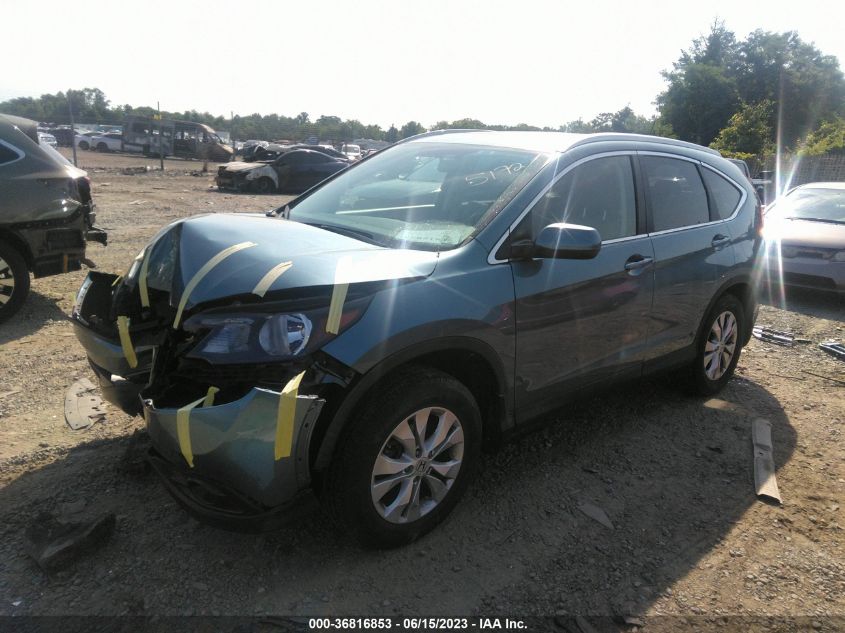 2013 HONDA CR-V EX-L - 5J6RM4H73DL053553