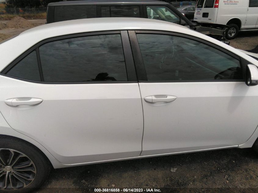 2016 TOYOTA COROLLA L/LE/LE PLS/PRM/S/S PLS - 2T1BURHE0GC570274