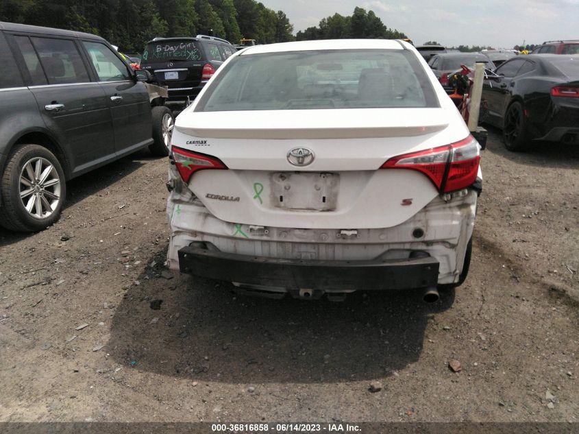 2016 TOYOTA COROLLA L/LE/LE PLS/PRM/S/S PLS - 2T1BURHE0GC570274