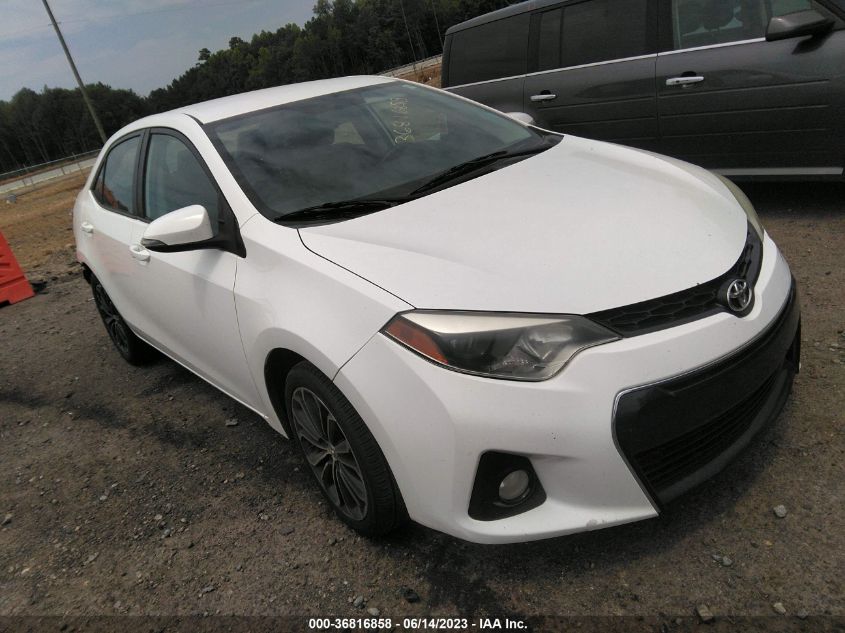 2016 TOYOTA COROLLA L/LE/LE PLS/PRM/S/S PLS - 2T1BURHE0GC570274