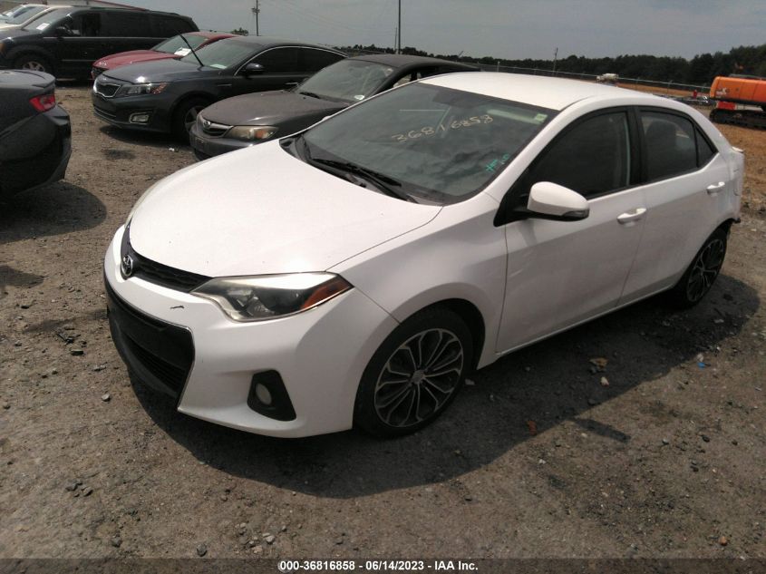 2016 TOYOTA COROLLA L/LE/LE PLS/PRM/S/S PLS - 2T1BURHE0GC570274